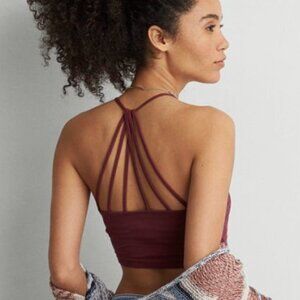 💖 2/$25 American Eagle Cotton Stretch Collection Strappy Bralette